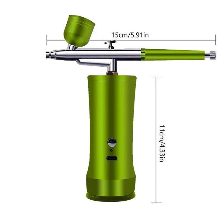 🎉Nieuwjaars Cadeau 50% KORTING!🎨Draadloze Draagbare Airbrushset met Compressor – Nauwkeurig Schilderen Overal, Altijd!