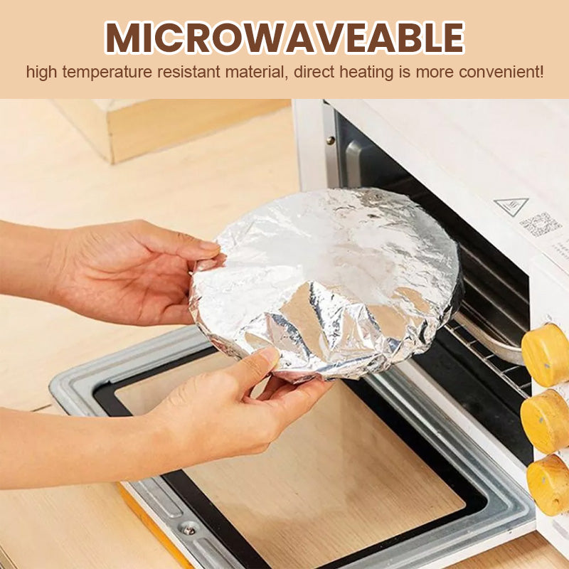 🔥 50% KORTING 🧊 Slimme isolatiehoes van aluminiumfolie 🍱 Houdt eten langer warm, herbruikbaar en perfect voor dagelijks gebruik en uitstapjes ✨