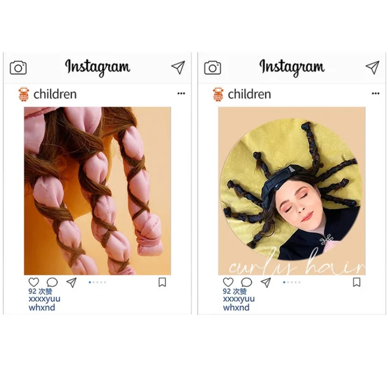 💥HOT SALE💥Slaap-in haarband Krultang zonder warmte🧑‍🦱🥰