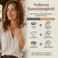 ✨ Vintage verstelbare open ring met een druppelvormige - lichtgevende zirkoon