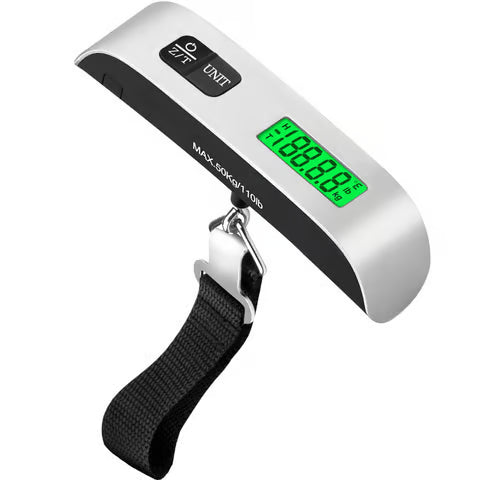 🔥HEETE UITVERKOOP 50% KORTING✨Draagbare digitale bagageweegschaal Nauwkeurig wegen