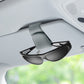 😎 Magnetische Leren Auto Zonnebrilhouder