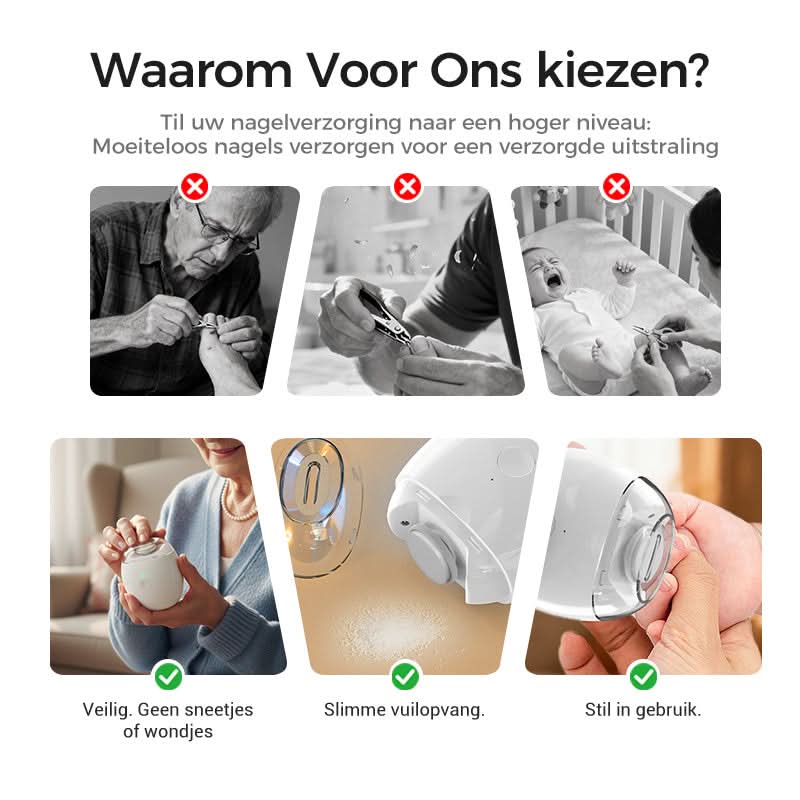 💅 Automatisch, veilig en supersnel – vijlen zonder moeite!