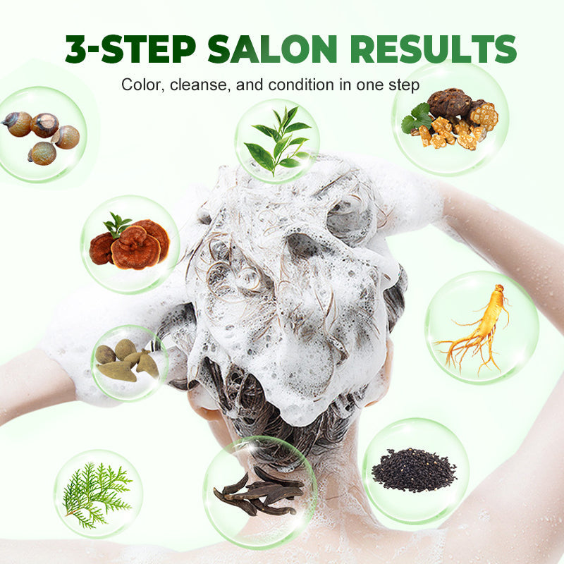 💖 3-In-1 Botanical Hair Coloring Cream
