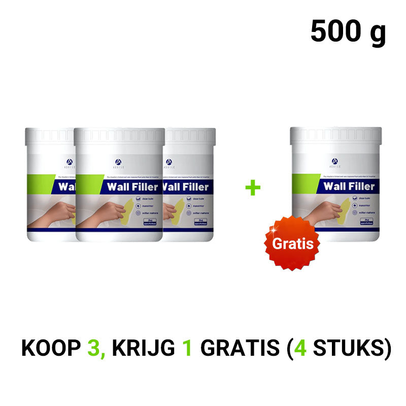 🏆Tijdelijk aanbod: schuurpapier + schraper 🔥 Waterdichte en schimmelwerende muurreparatiepasta ✨