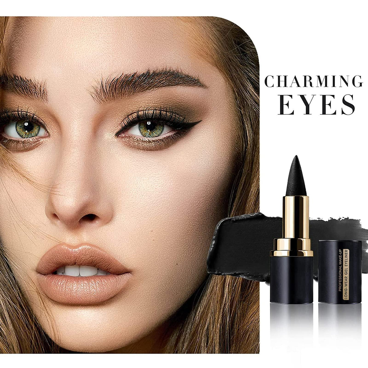✨ KOOP 1, GRATIS 1! 💥 Matte Sneldrogende Eyeliner – Waterdicht, Langdurig & Perfect voor Elke Look 👁️🖤