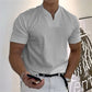 ⏰ Nu slechts 50% korting! 💎 Heren Gentlemans Zakelijke Korte Mouwen Fitness T-shirt
