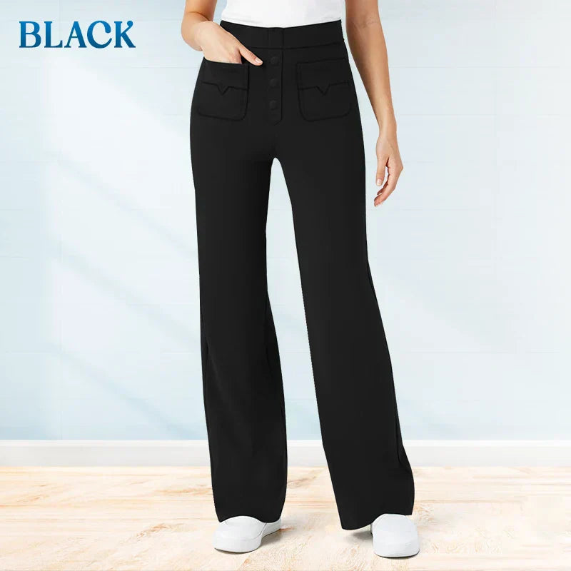 💖Vrouwen stretchy comfortabele casual broek
