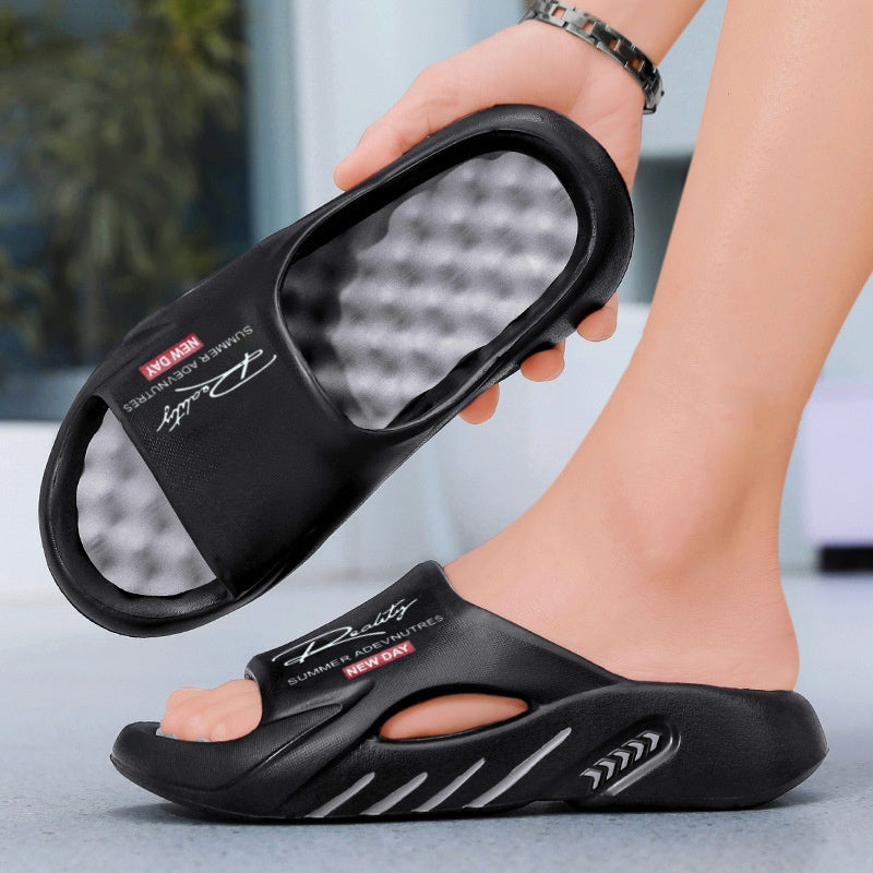 ☁️🦶 Pantoffels van traagschuim | Voetboogondersteuning, antislip, geschikt voor nat en droog gebruik, gemakkelijk aan en uit te trekken, stijlvol en veelzijdig