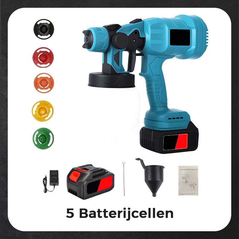 🔥Snoerloze elektrische verfspuit🔥60% korting +Gratis verzending💥