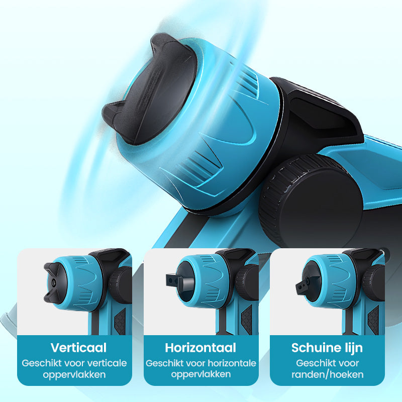 🔥Snoerloze elektrische verfspuit🔥60% korting +Gratis verzending💥