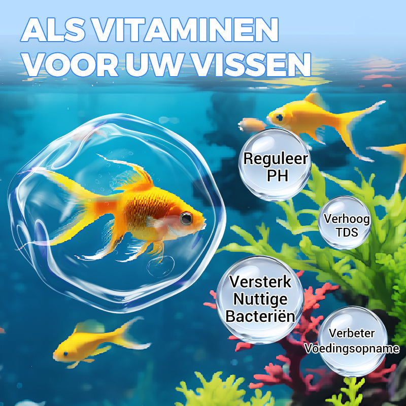 🔥Tijdelijk gratis levering😍Krachtige Waterzuiveringstablet voor Aquarium