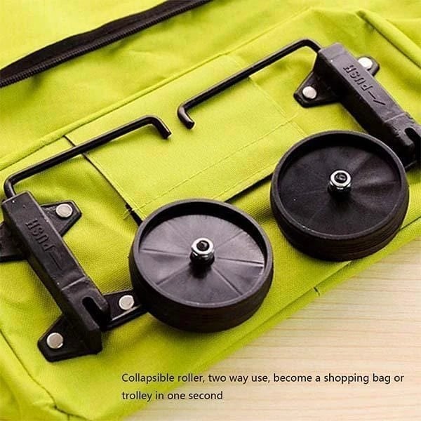 🔥 2-in-1 opvouwbare boodschappentas
