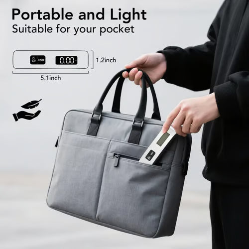 🔥HEETE UITVERKOOP 50% KORTING✨Draagbare digitale bagageweegschaal Nauwkeurig wegen
