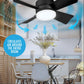 🔥KORTING 50%💡2-in-1 plafondventilator met lamp, snel installeren en geluidsarm