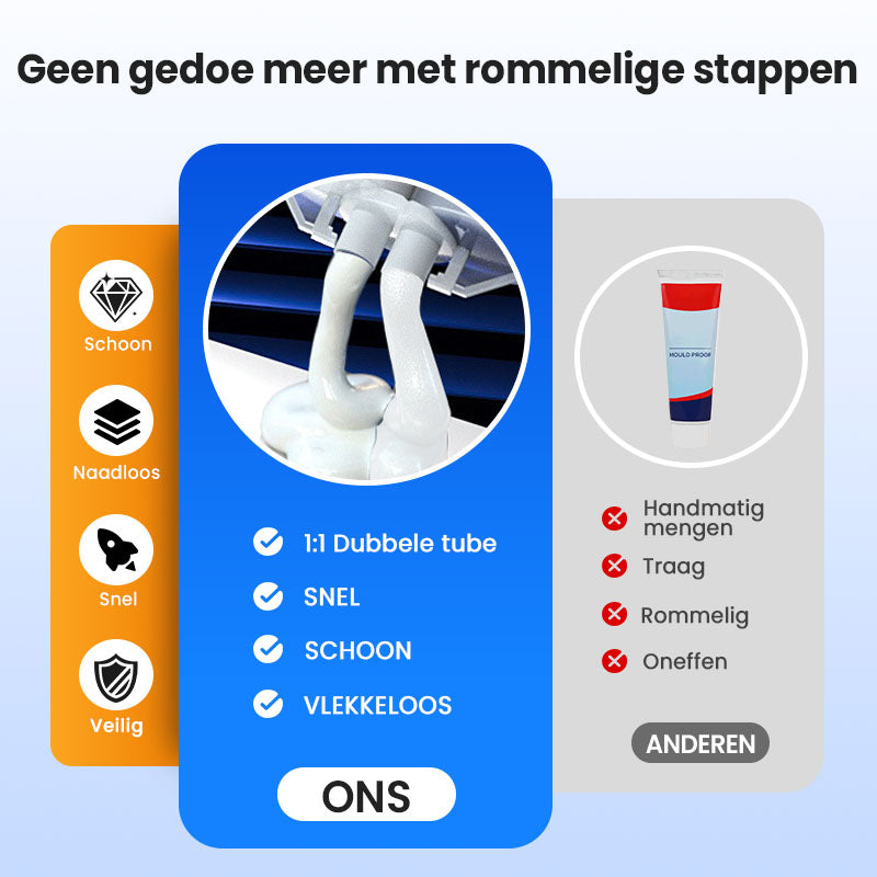 🔥Kit voor reparatie van scheuren in keramische tegels