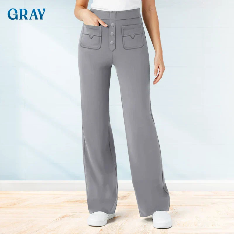 💖Vrouwen stretchy comfortabele casual broek
