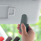 😎 Magnetische Leren Auto Zonnebrilhouder