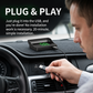 🚗🛰️ Head-Up Display (HUD) Auto-GPS Digitale snelheidsmeter (km/h-versie) – houd je ogen op de weg, voorkom boetes. 50% KORTING!