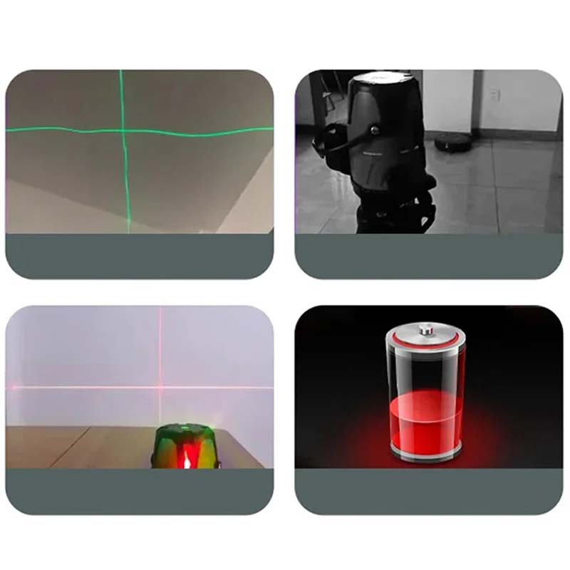 Infrarood-laserniveau met een rechte hoek van 90 graden