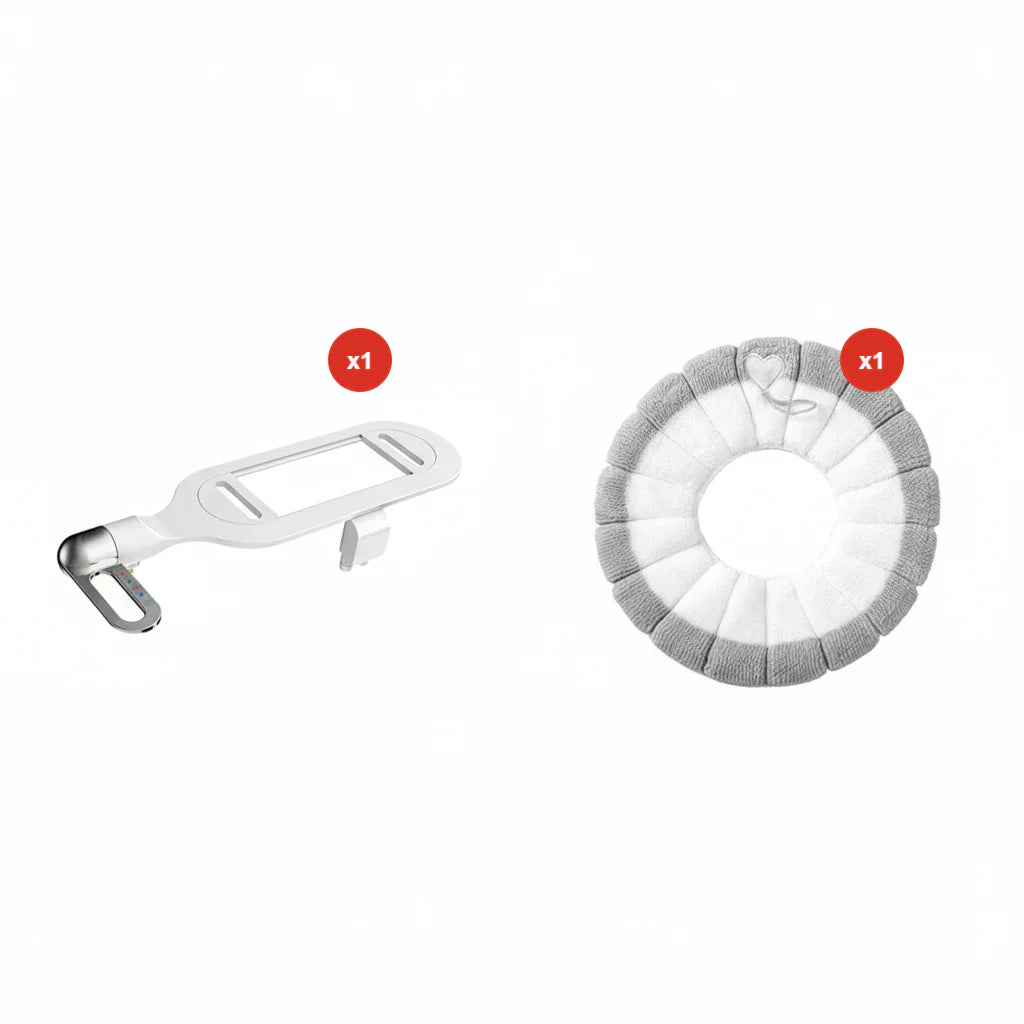 ❤️💦 Badkamer Niet-elektrisch bidet met dubbele sproeikop Toiletreiniger Bidet Hygiënisch zelfreinigend bidet✨