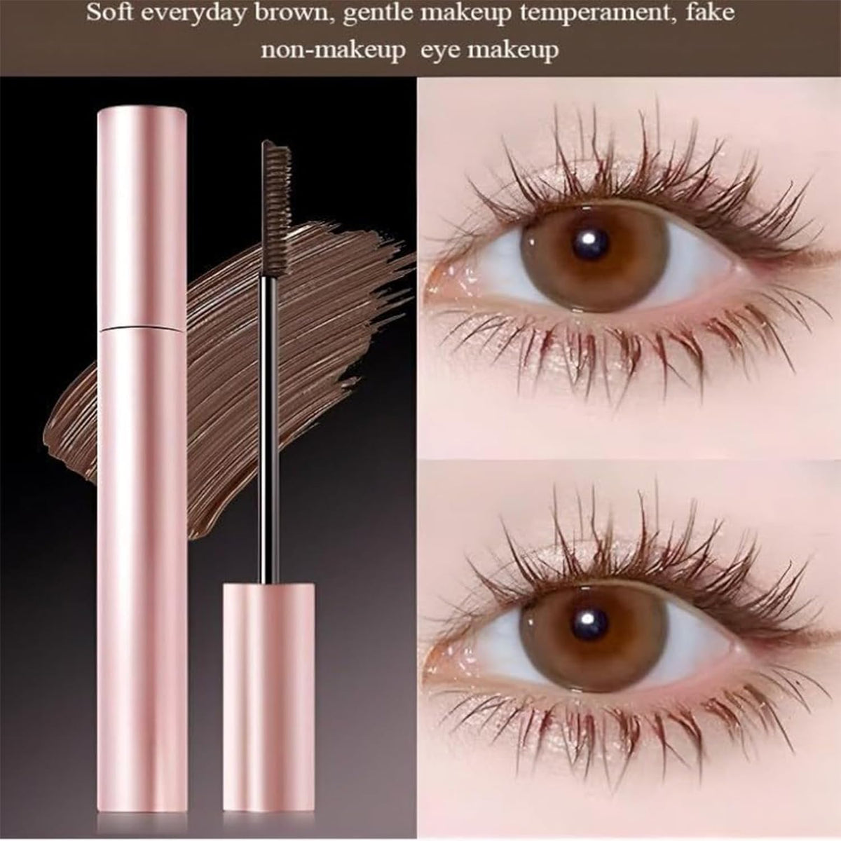 🎁Koop 1 en krijg 1 gratis⏳Verlengende en krullende langhoudende mascara