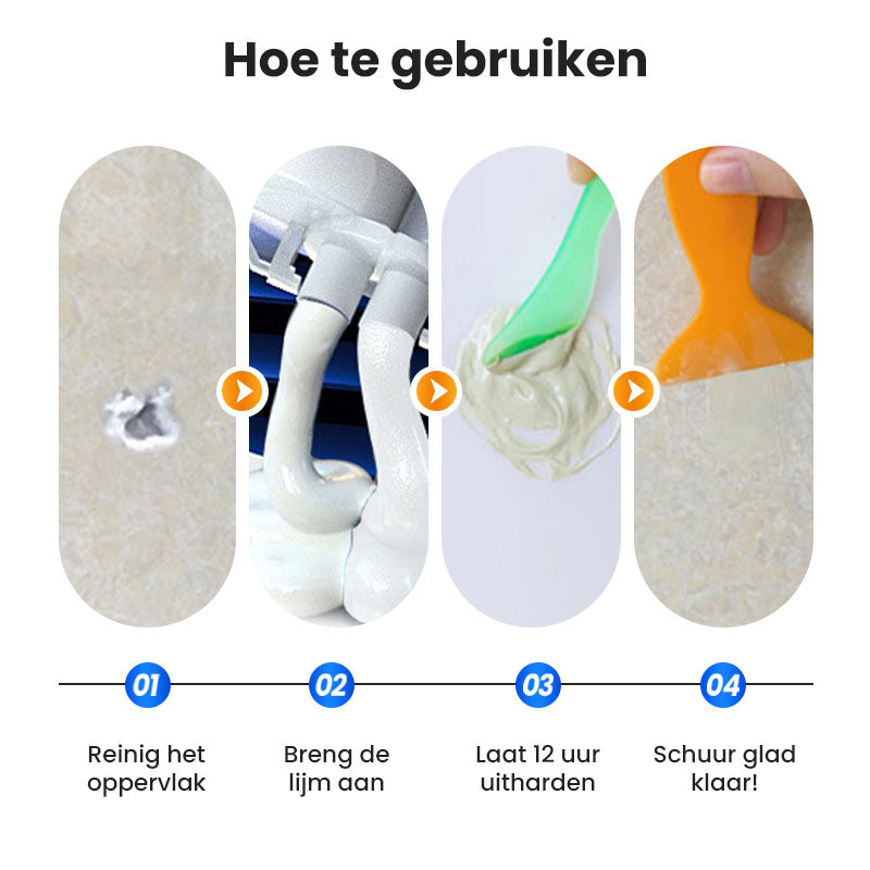 🔥Kit voor reparatie van scheuren in keramische tegels