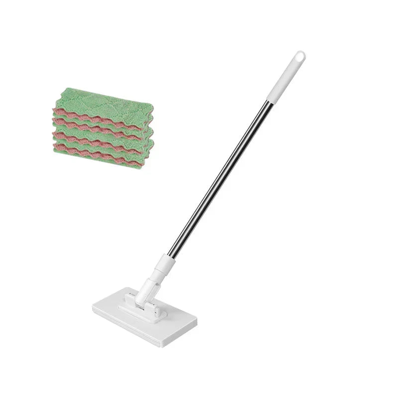 🧹💥 50% KORTING! Nooit meer bukken of vieze dweilen wassen! Deze uitschuifbare wegwerpmop met 360° draaikop en clip-on doekjes maakt elke vloer schoon in seconden – licht & handig!