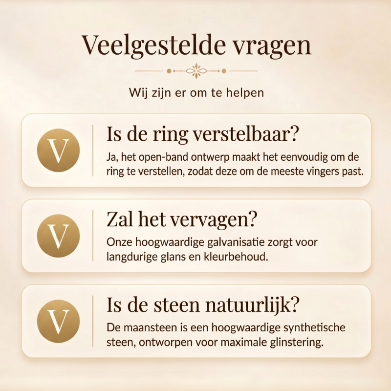 ✨ Vintage verstelbare open ring met een druppelvormige - lichtgevende zirkoon