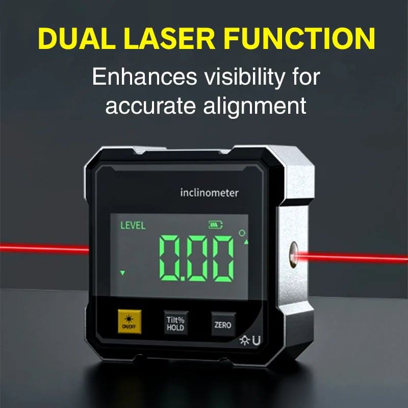 ✨Mini LCD digitale hellingsmeter en hoekmeter
