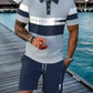 Geruite Polo Set Voor Heren | Sportieve Slim Fit