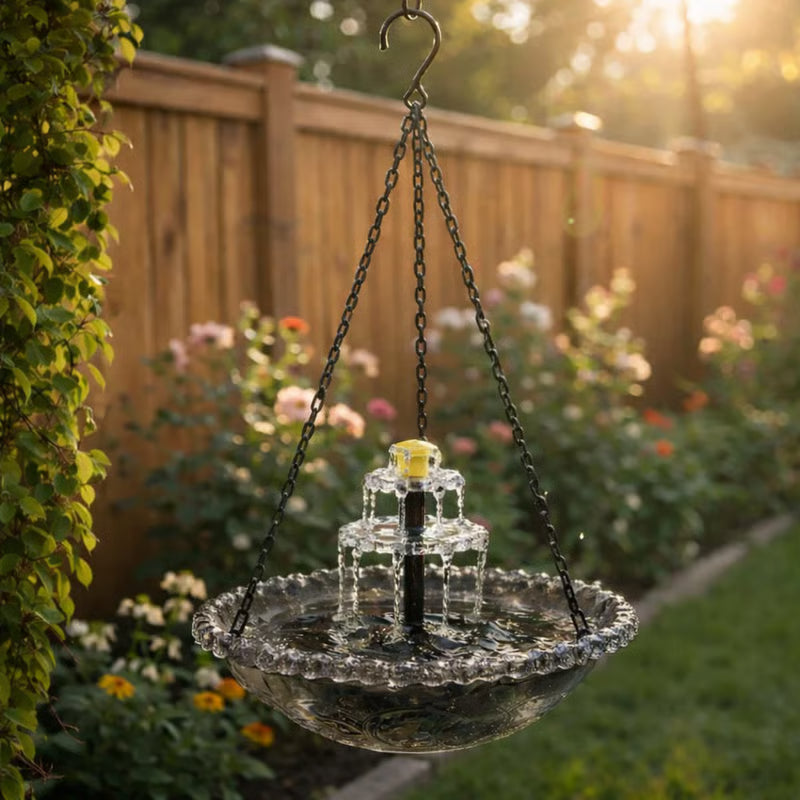 🐦 Cascade Vogelbad-Fontein op Zonne-energie | Breng je tuin tot leven (Nu 50% Korting)