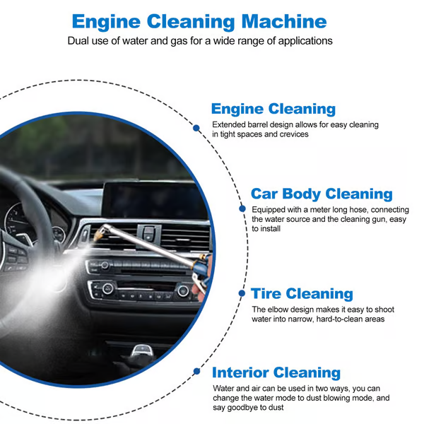 ⏳Limited-time special🔥Air & Water Cleaning Gun