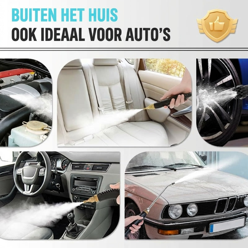 ✅Beperk de tijd 50% korting+Gratis verzending🔥Handstoomreiniger met hoge temperatuur en druk, 2500W