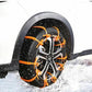 Winter Auto Antislipkettingen - Universeel 10 Stuks Super Slijtvast & Eenvoudig Installeren