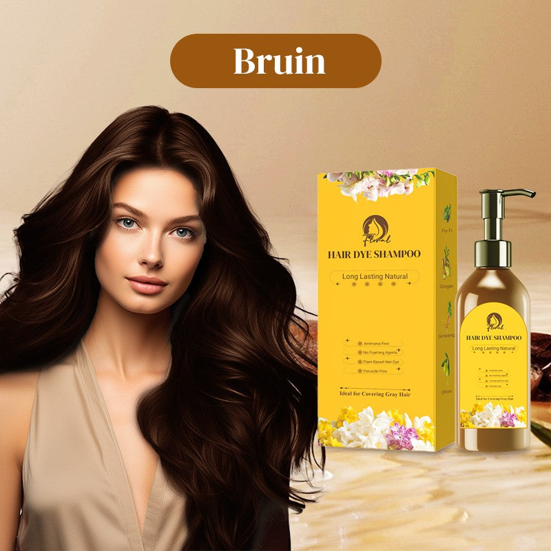🌿Langdurige Natuurlijke Haarverf Shampoo – Kleur en Verzorging in Één Stap✨