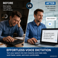 🖱️ 50% KORTING + GRATIS VERZENDING 💥 Draadloze AI Smart Voice-muis – 1600 woorden/min, vertaalhub, ergonomisch ✨