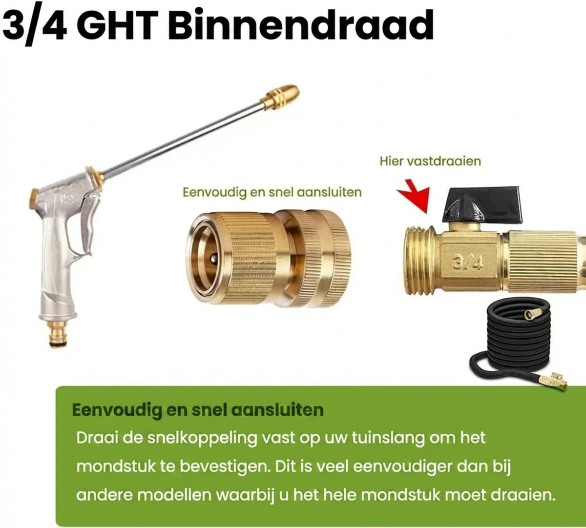 Spuitmond voor hogedrukreiniger met hoge druk