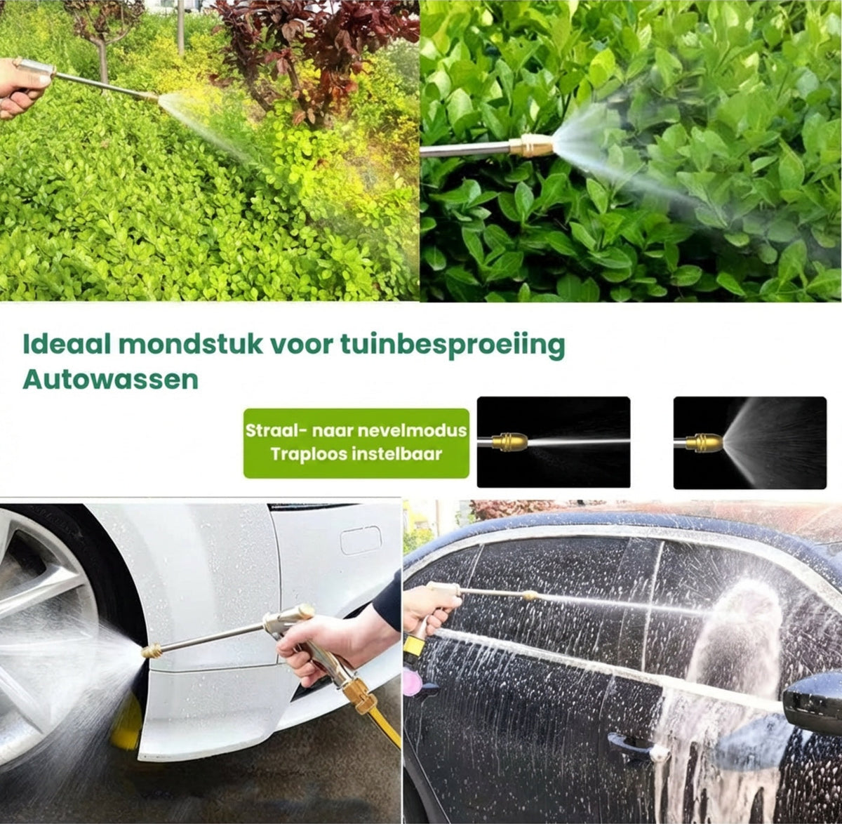 Spuitmond voor hogedrukreiniger met hoge druk