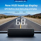 🚗🛰️ Head-Up Display (HUD) Auto-GPS Digitale snelheidsmeter (km/h-versie) – houd je ogen op de weg, voorkom boetes. 50% KORTING!