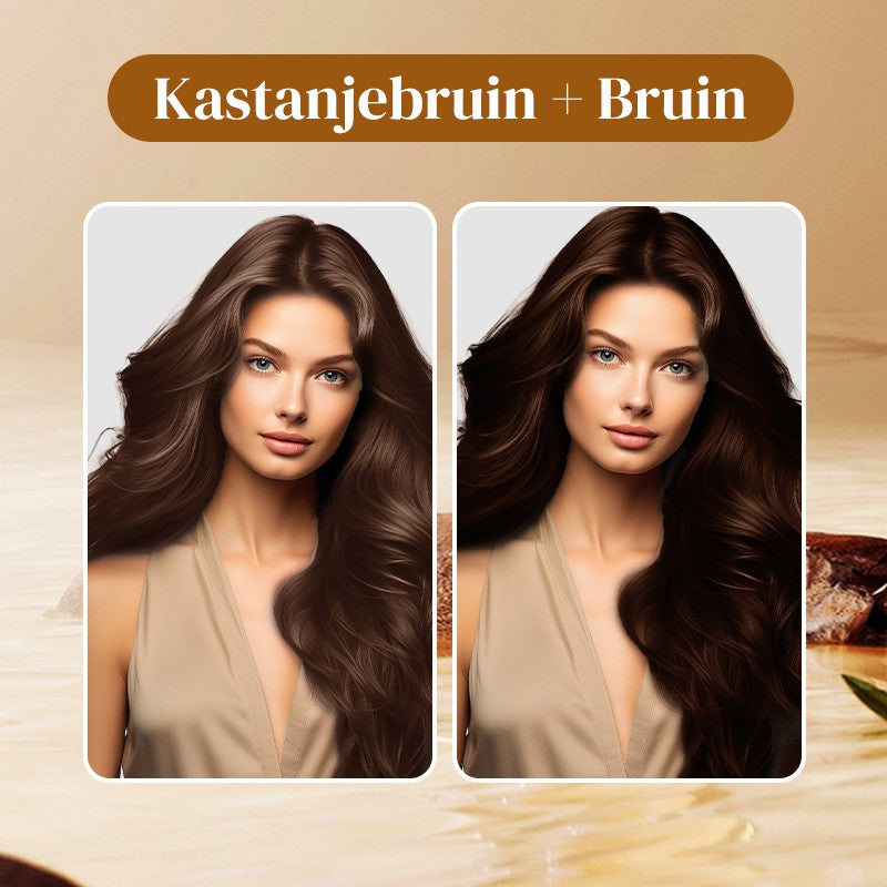 🌿Langdurige Natuurlijke Haarverf Shampoo – Kleur en Verzorging in Één Stap✨
