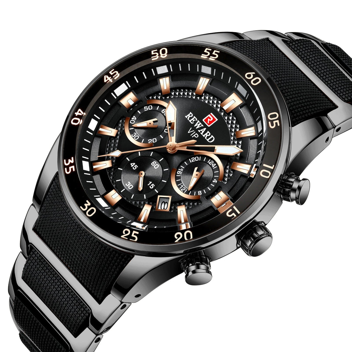 💎Luxe multifunctioneel quartzhorloge voor heren