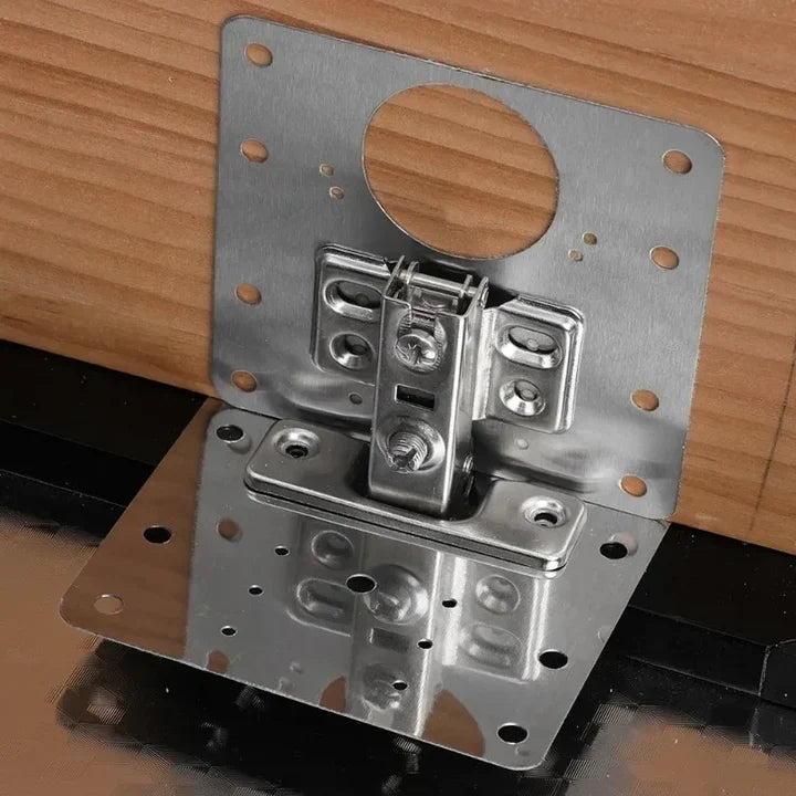 🧱HingePlate 1+1 GRATIS: doe-het-zelf-meubelscharnieren, reparatie van zijplaat