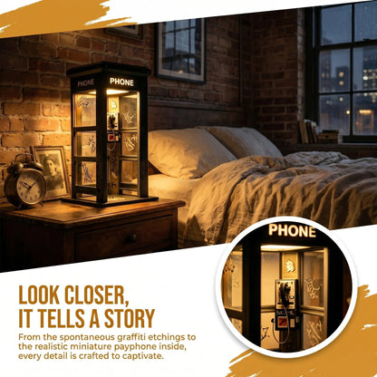 🔥50% korting✨ Vintage telefooncel-sfeerlamp