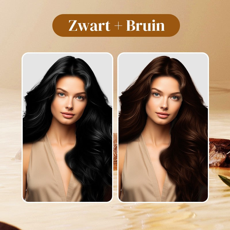 🌿Langdurige Natuurlijke Haarverf Shampoo – Kleur en Verzorging in Één Stap✨