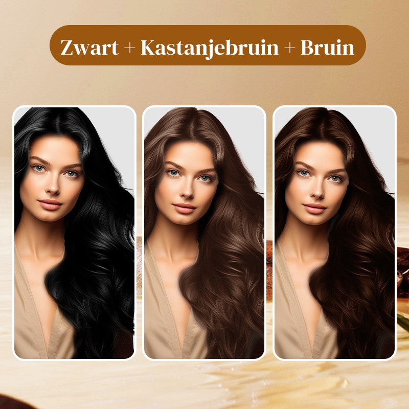 🌿Langdurige Natuurlijke Haarverf Shampoo – Kleur en Verzorging in Één Stap✨