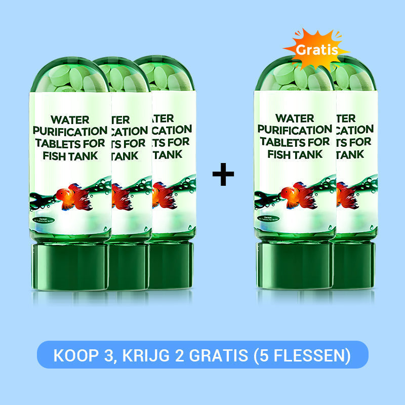🔥Tijdelijk gratis levering😍Krachtige Waterzuiveringstablet voor Aquarium