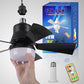 🔥KORTING 50%💡2-in-1 plafondventilator met lamp, snel installeren en geluidsarm