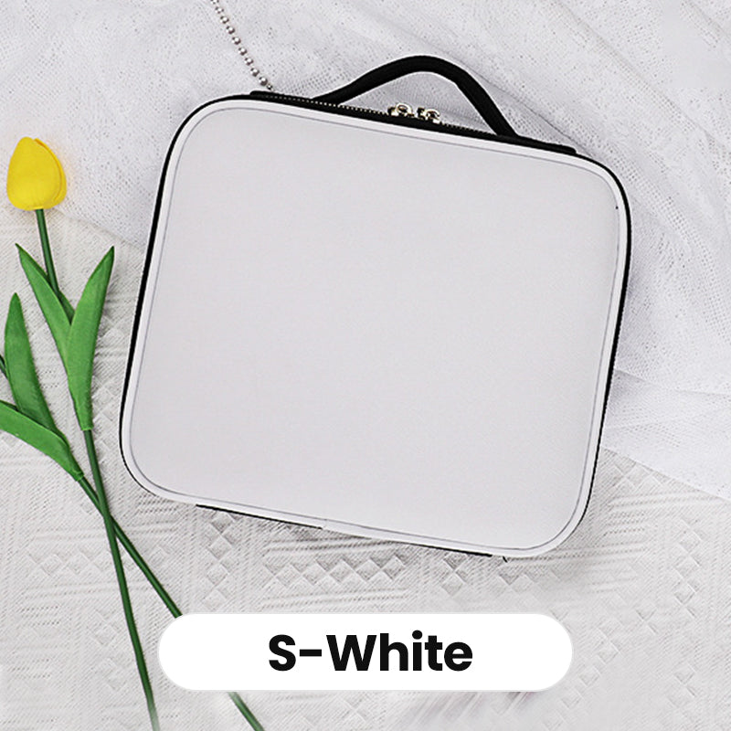 ✨ Draagbare make-uptas met LED-spiegel — Overal een onberispelijke make-up