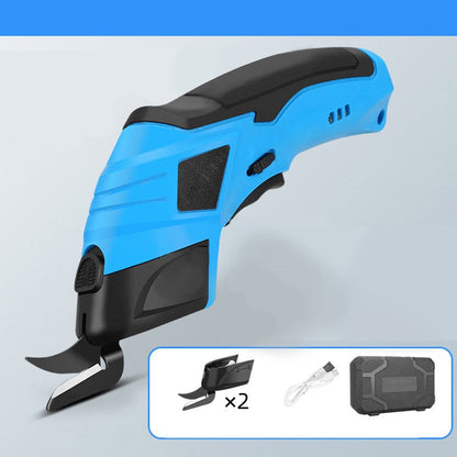 ✂️✨ Draagbare, handbediende elektrische stofschaar met oplaadbare lithiumbatterij – ergonomische greep, snel knippen, geschikt voor diverse materialen✨